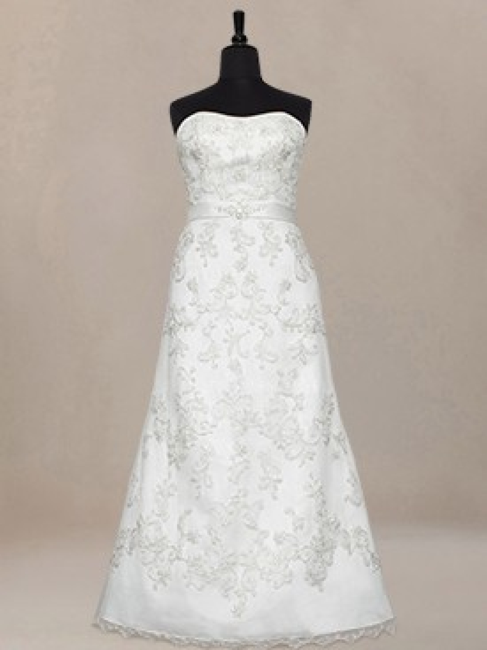 Strapless Wedding Gown