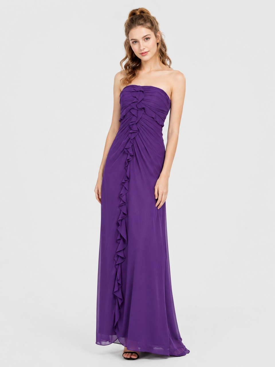 robe de demoiselle d'honneur_Violet