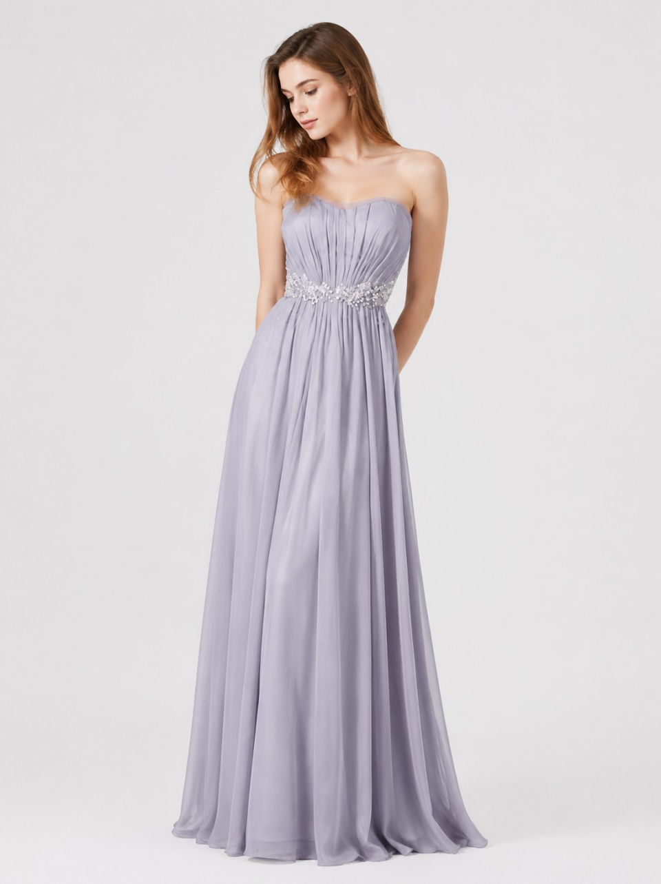 Bretelles des robes de demoiselle d'honneur_Lavender
