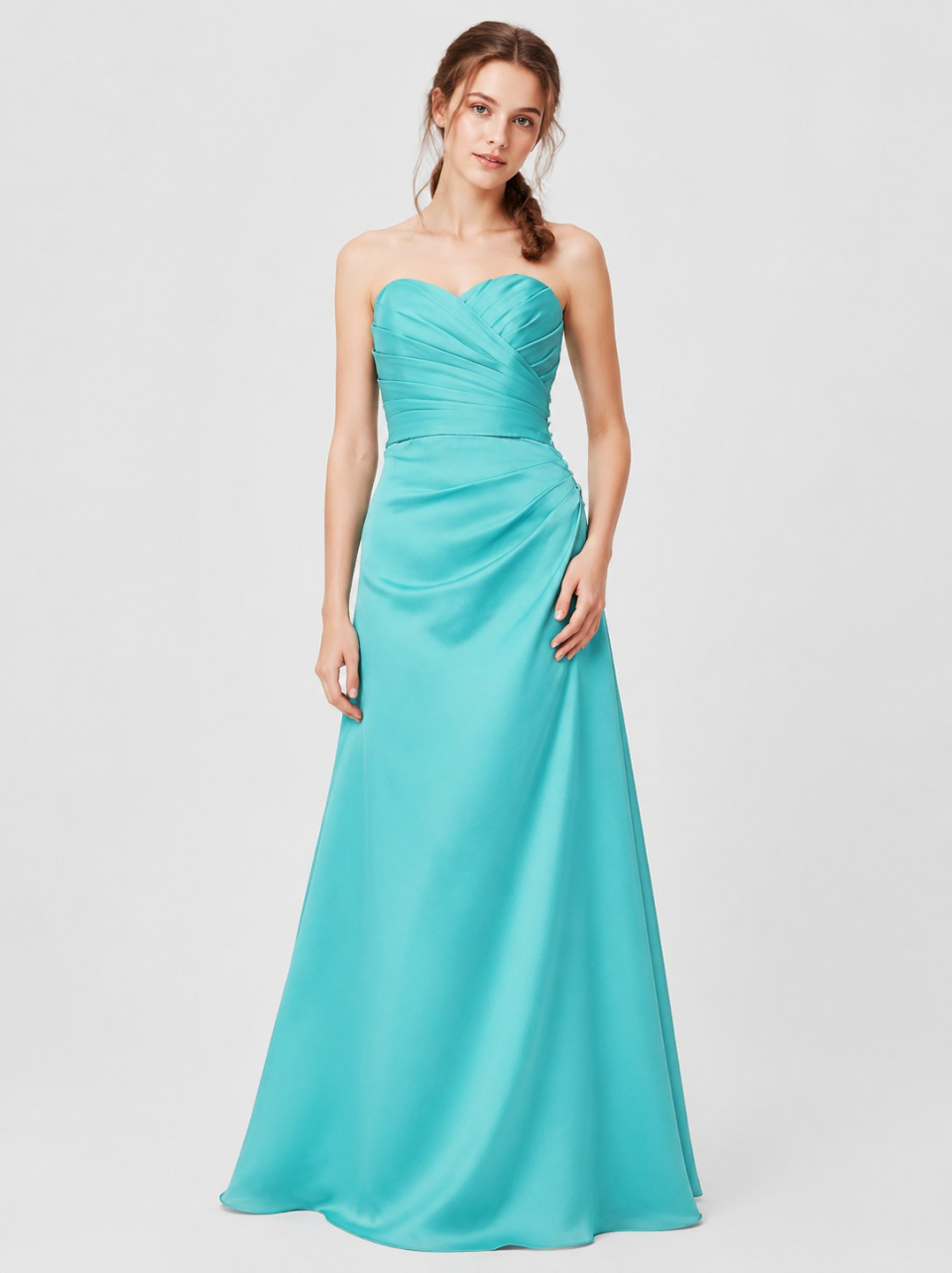 robes de demoiselle d'honneur bretelles_Pool