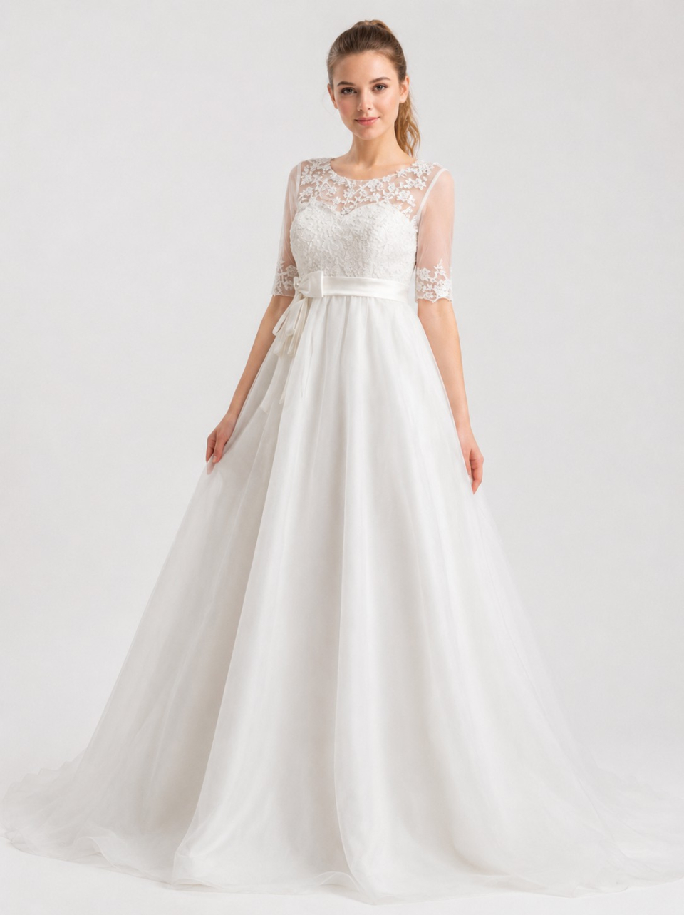 robes de mariée modestes