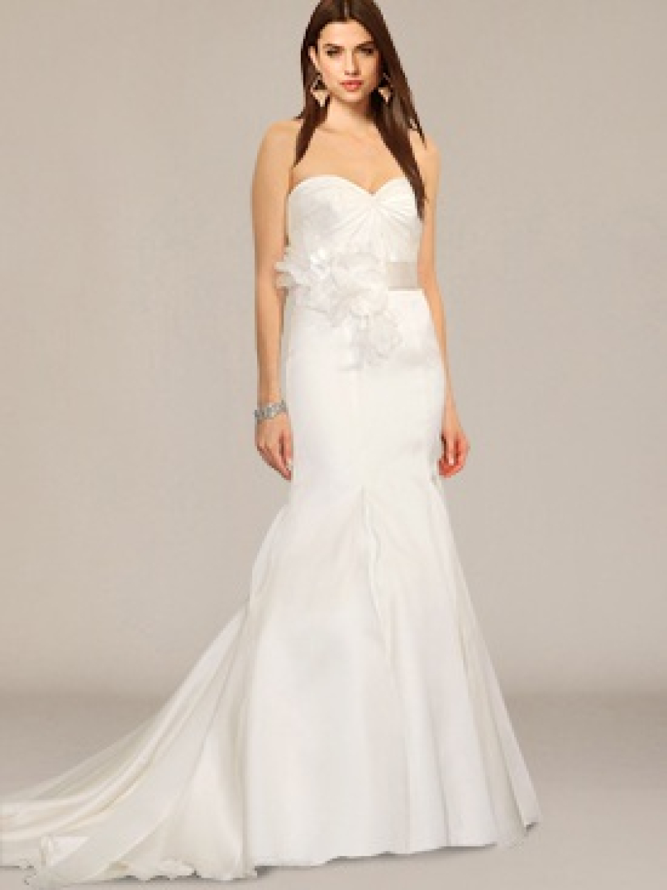 strapless mermaid wedding dresses