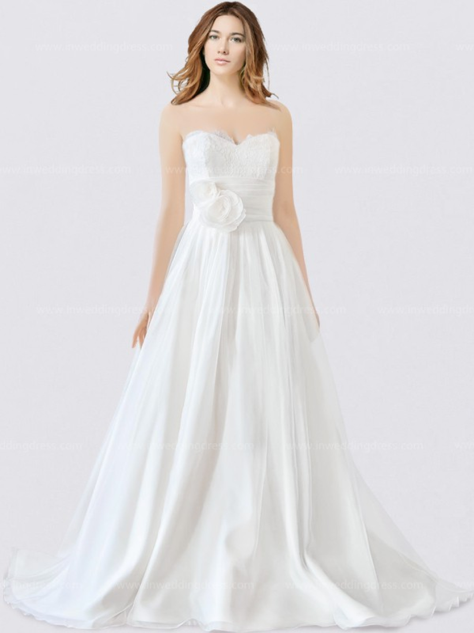 informal bridal gown
