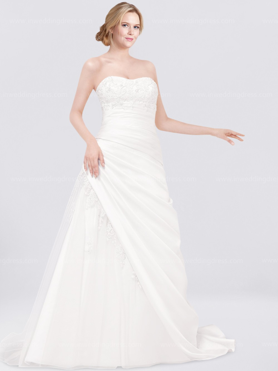 plus size wedding dress