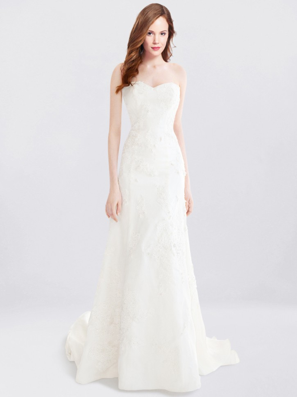 trägerlosen Schatzhochzeitskleid