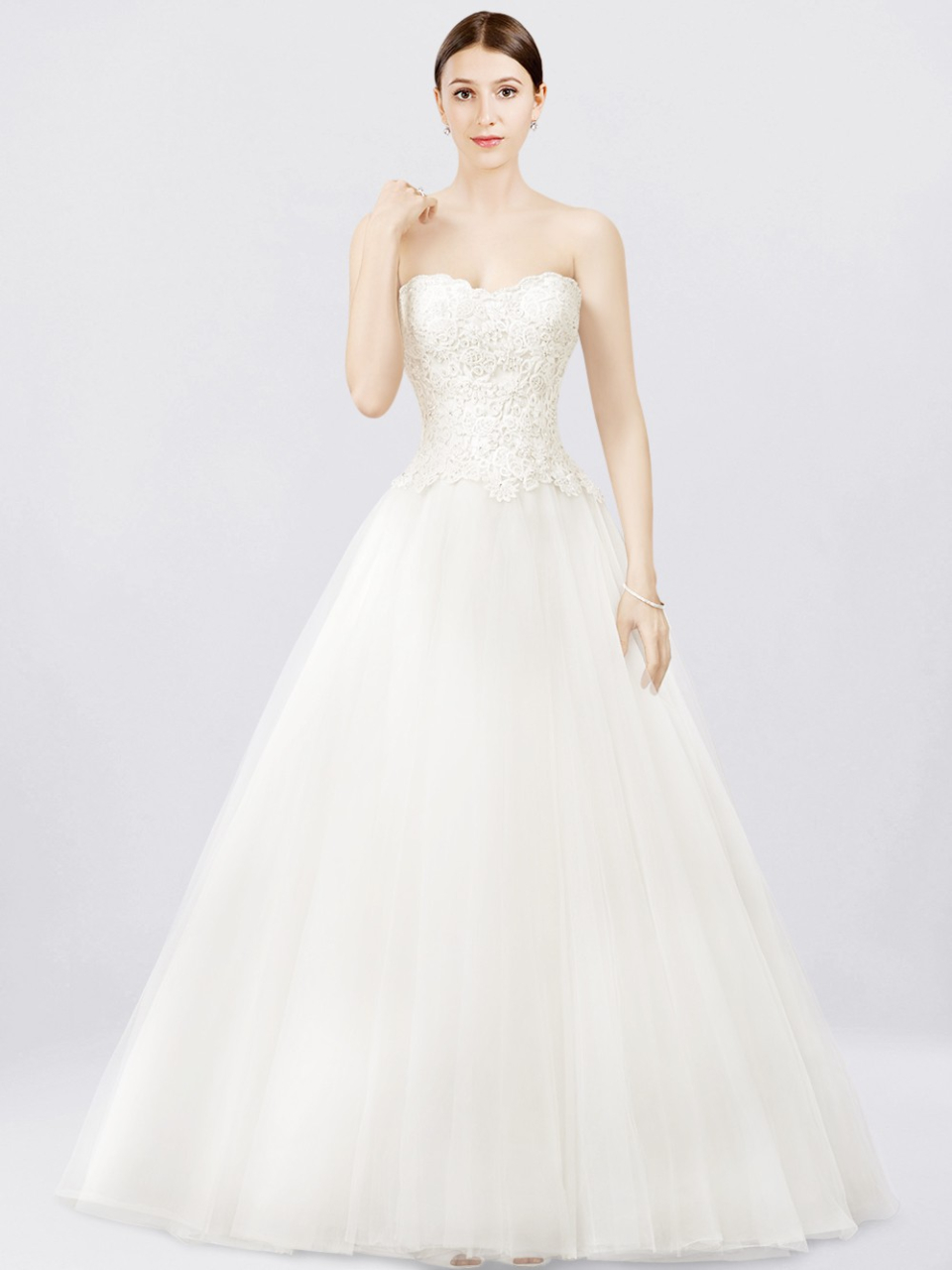 robe de mariée bustier