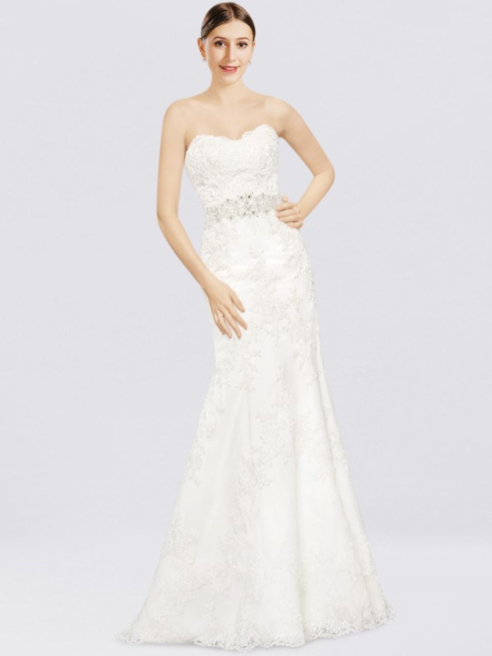 trägerloses Hochzeitskleider