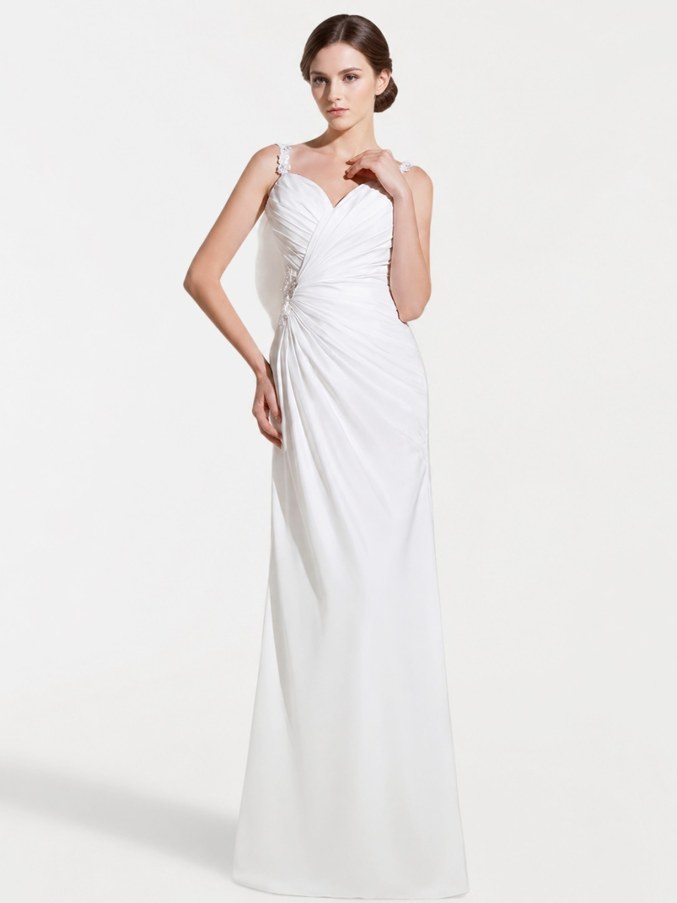 einfache Brautkleid