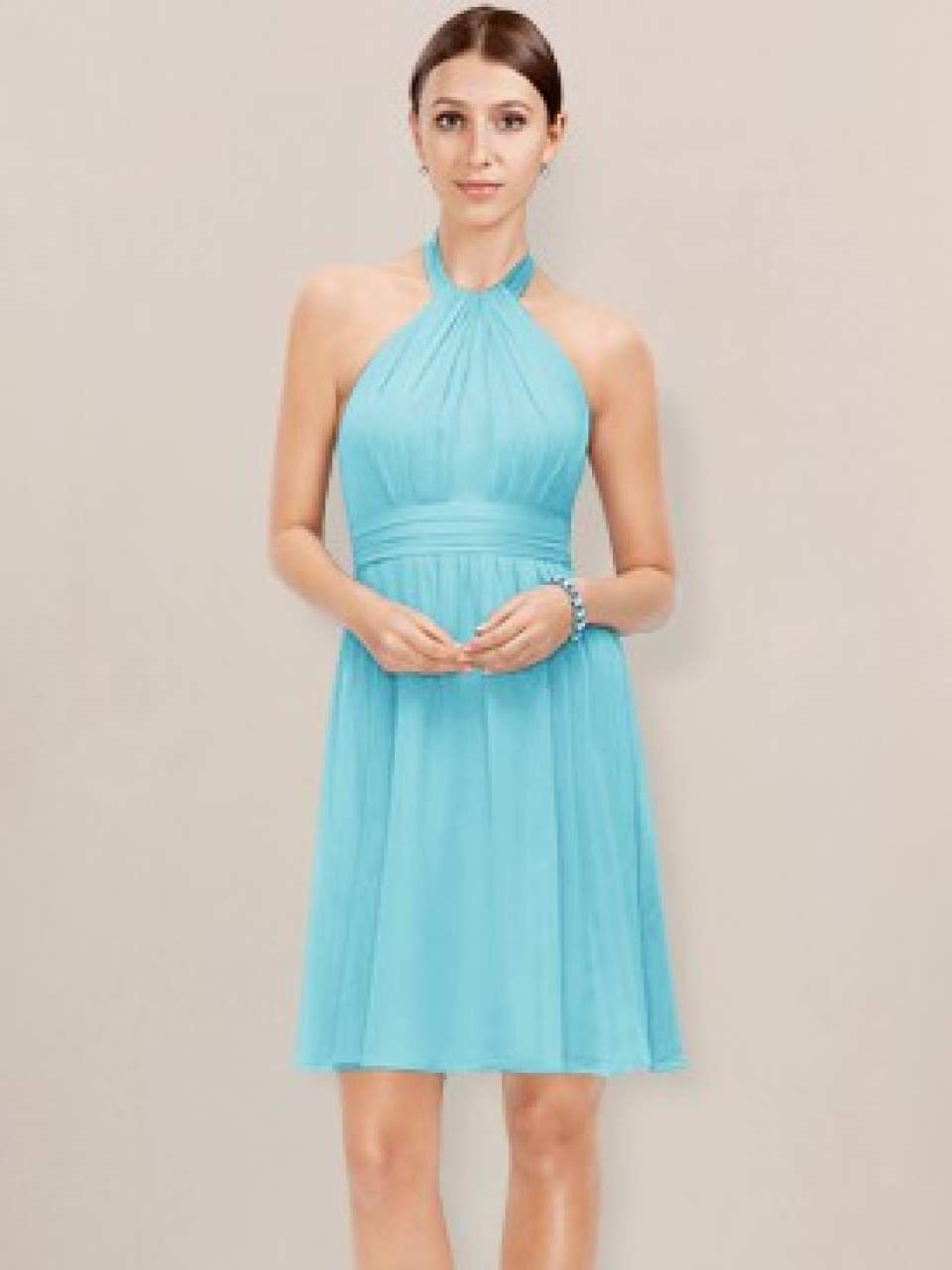 summer bridesmaid dress_Pool