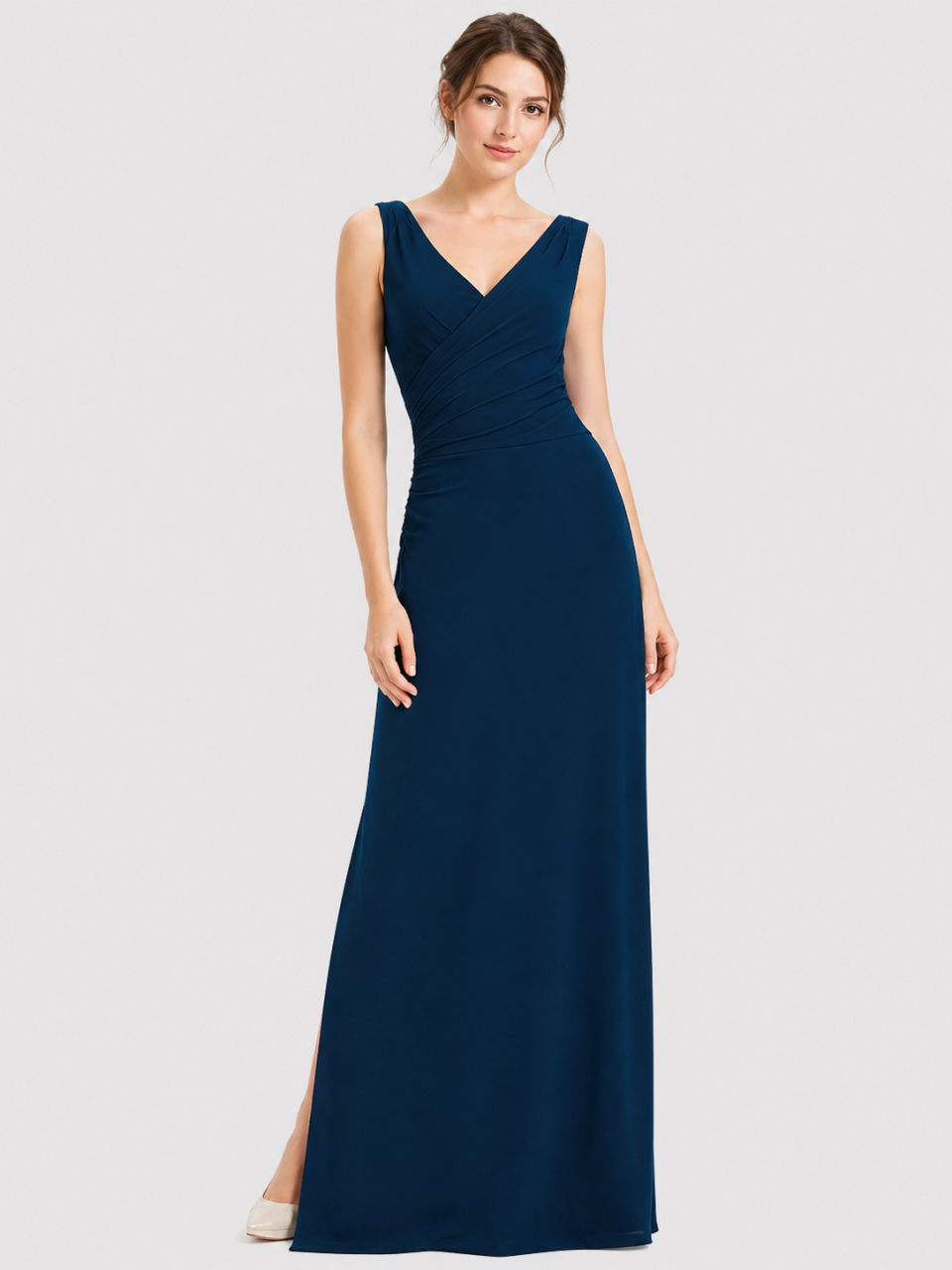 summer bridesmaid dress_teal