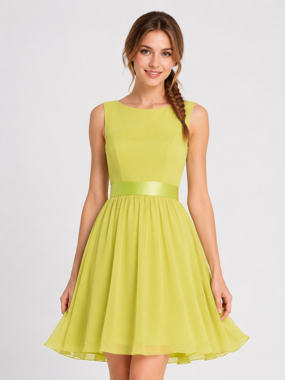 Summer demoiselle d'honneur robe_Kiwi