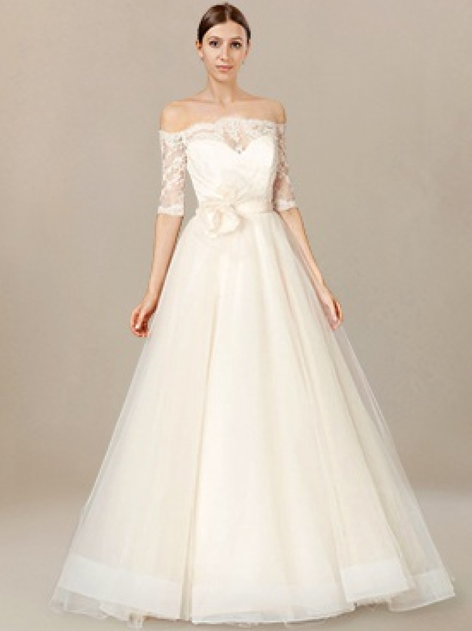 simple wedding dress