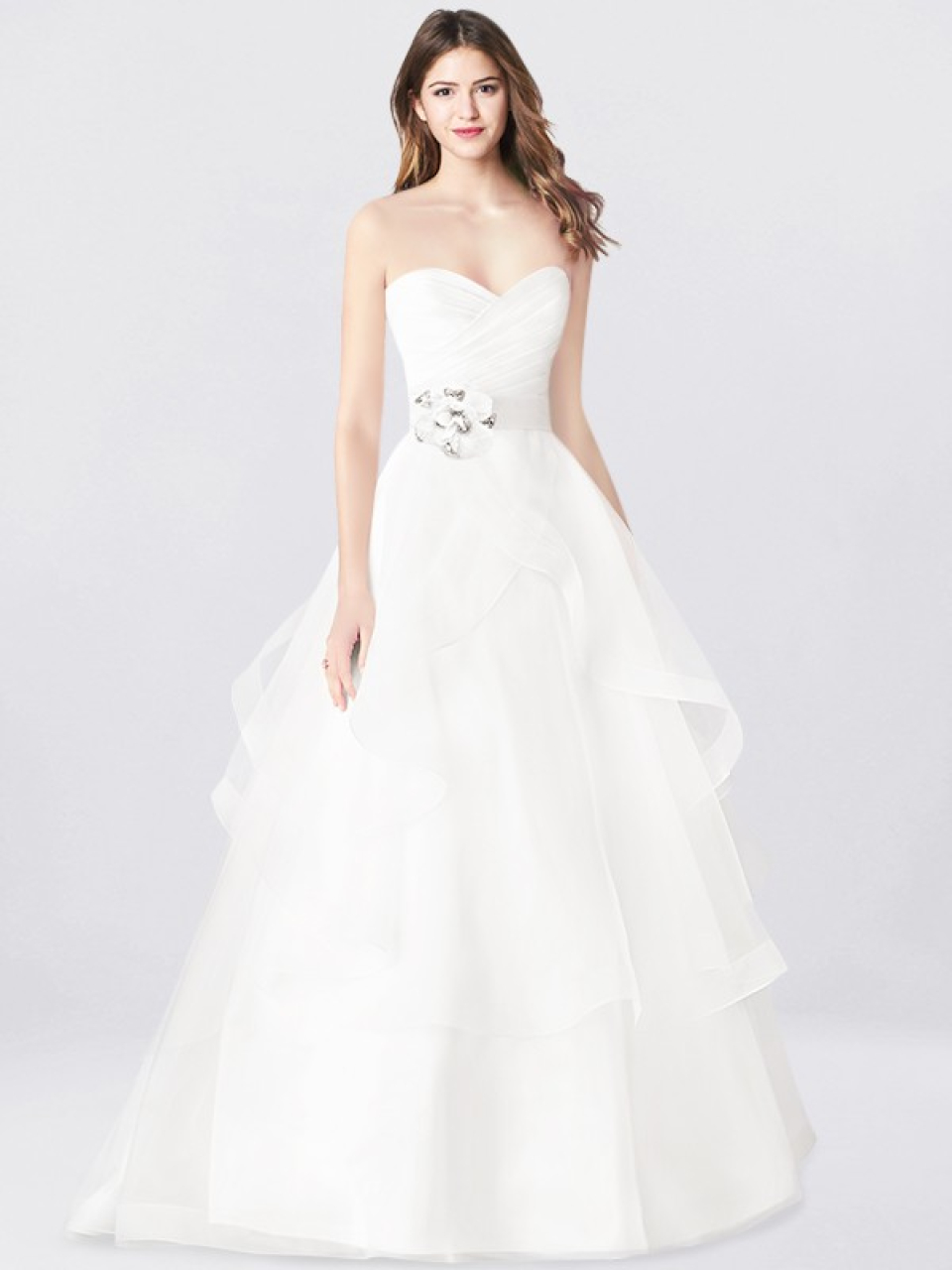 sweetheart strapless wedding dresses