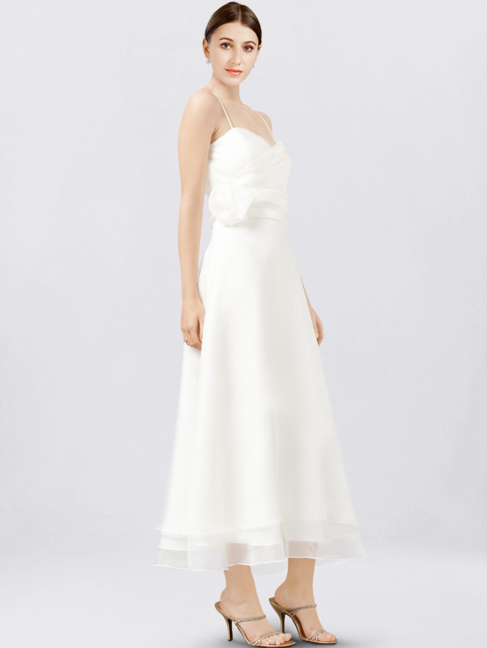 tea length wedding dress