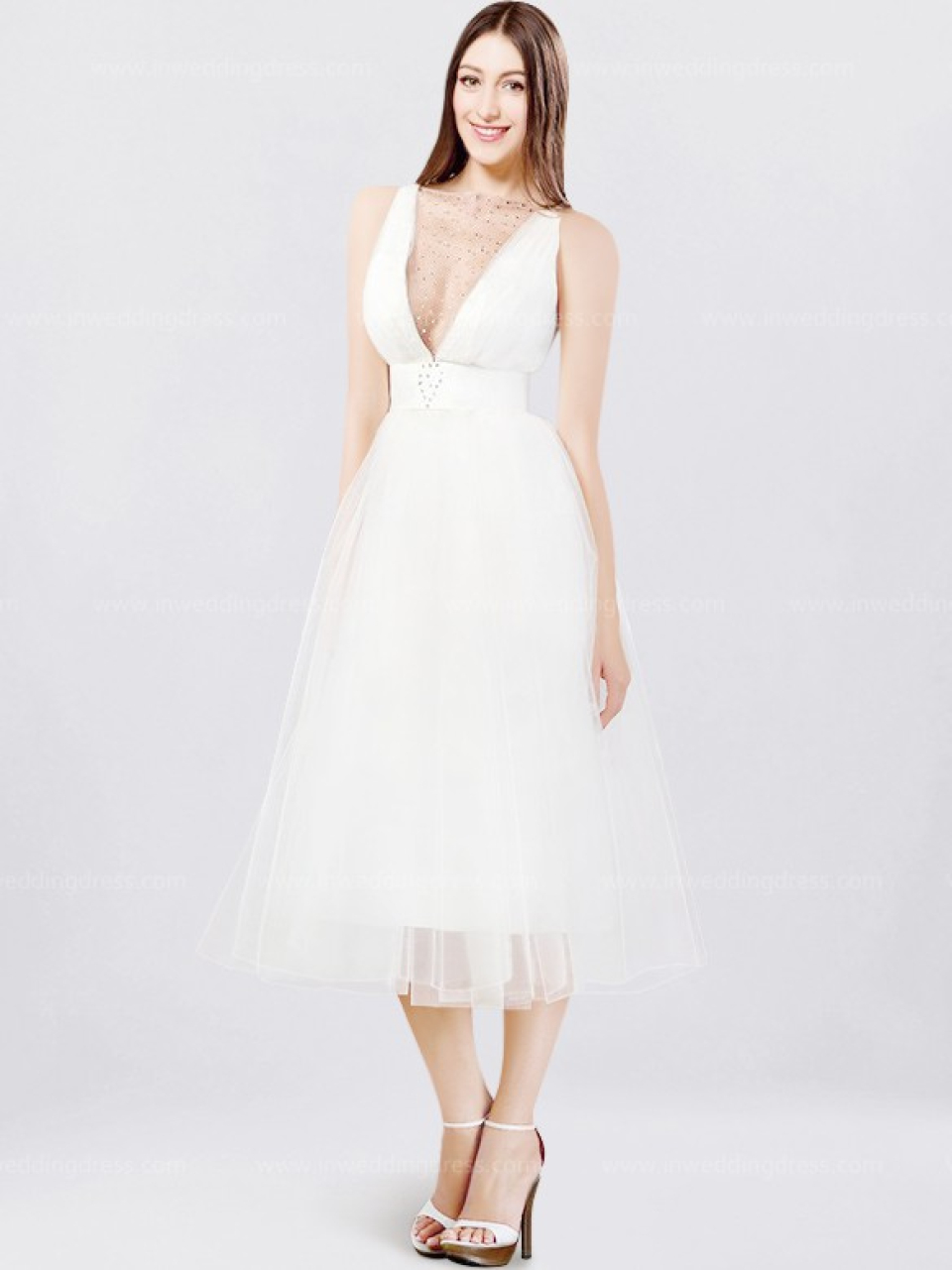 Tee Länge Brautkleider