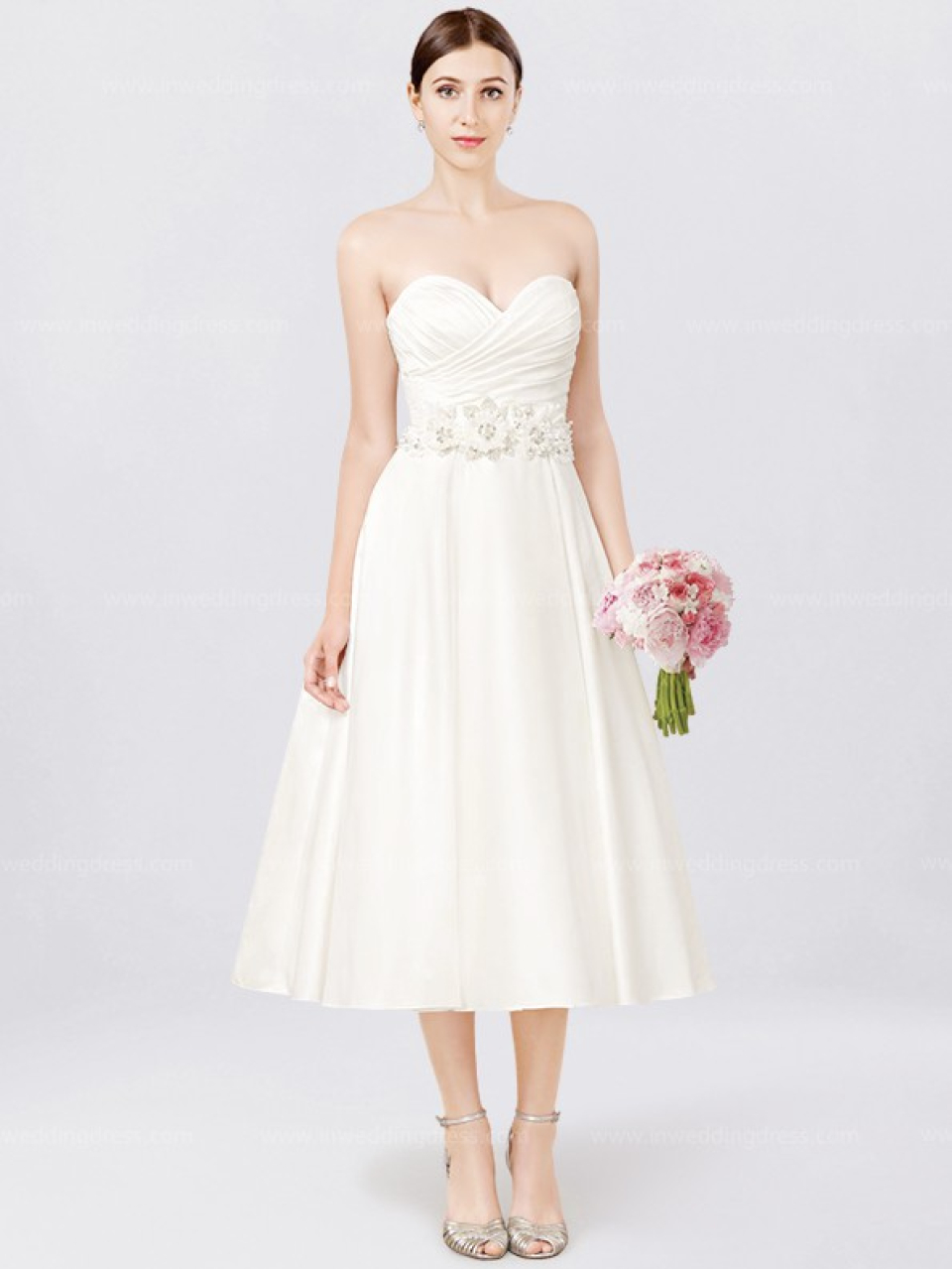 Tee Länge Brautkleider