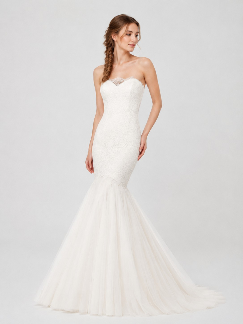 trumpet mermaid wedding dress
