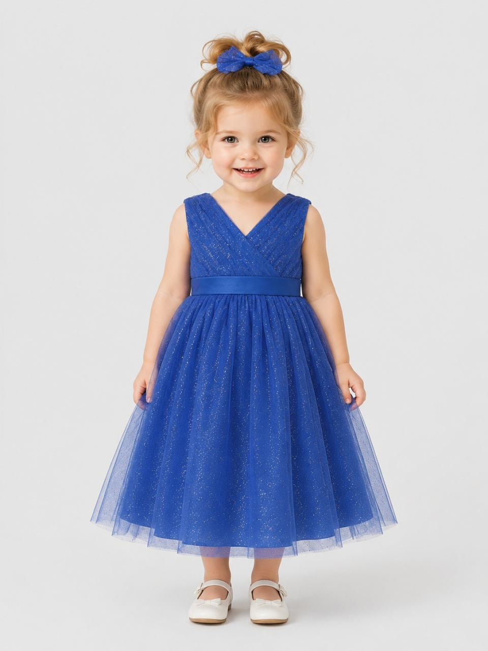 cheap flower girl dresses_White/ Violet