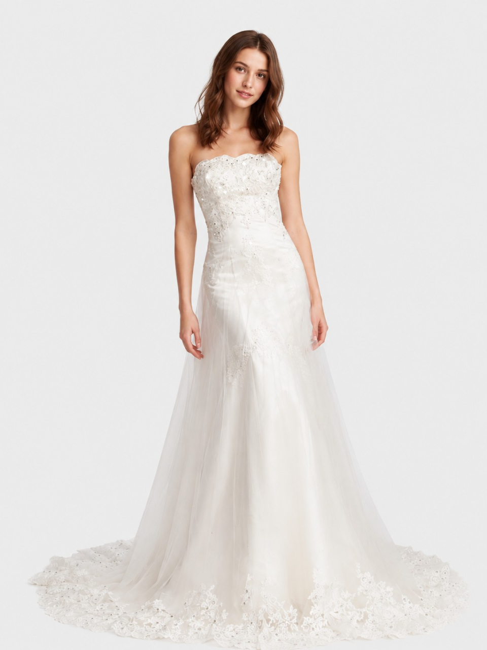 Brautkleider mit Spitze