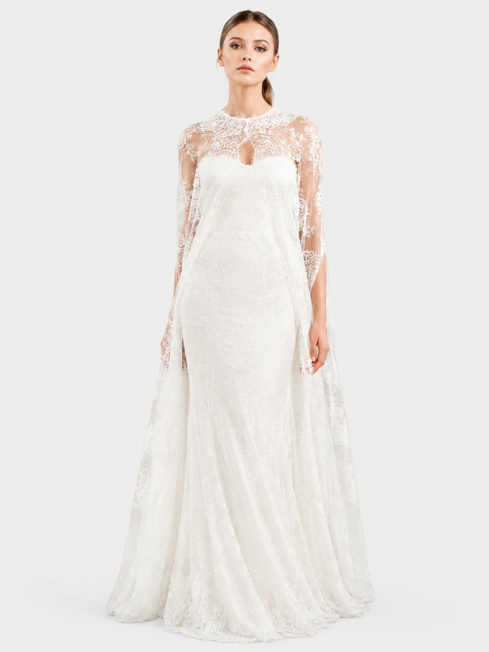 tulle lace wedding dress