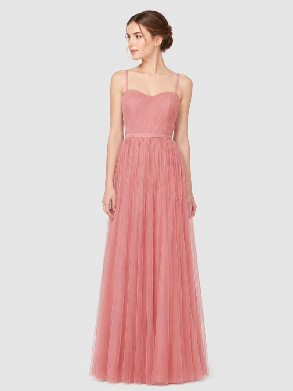 robe de demoiselle d'honneur uniques_Coral