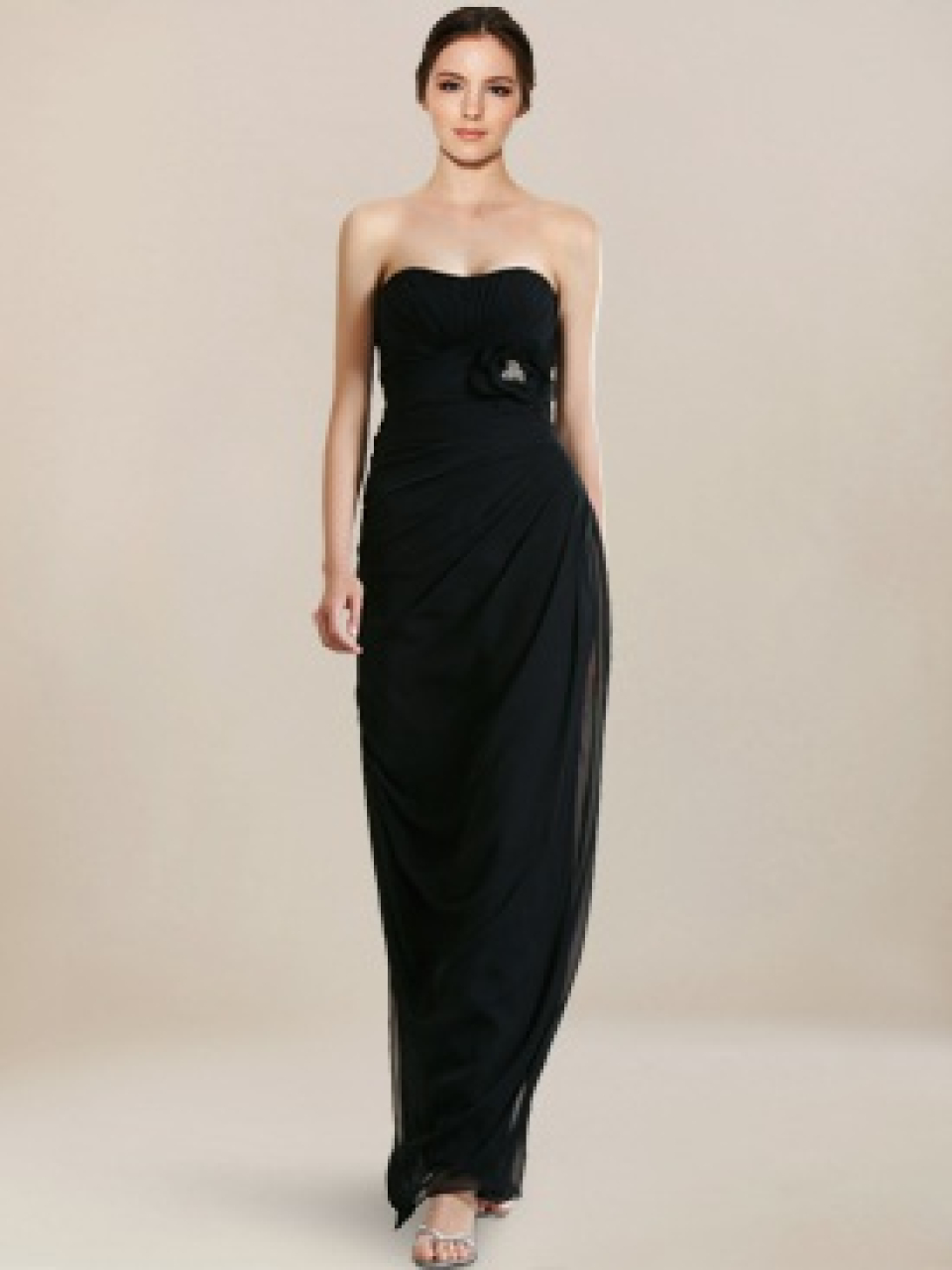 unique bridesmaid dresses_Black