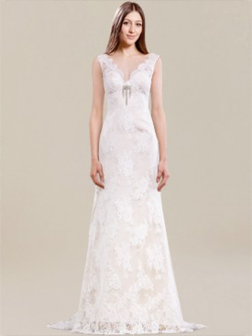 unique lace wedding dress