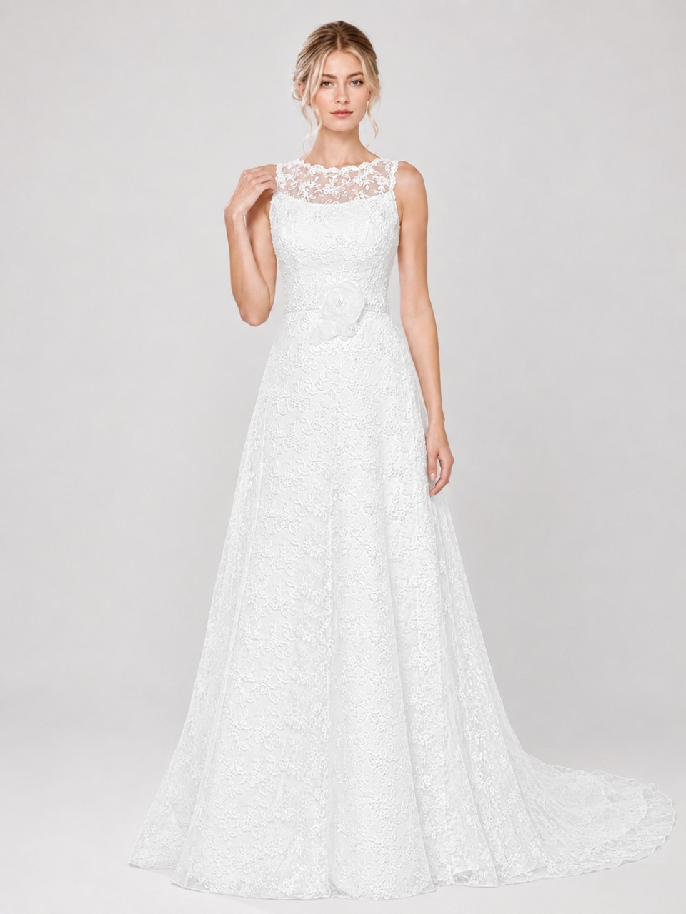 lace wedding dress