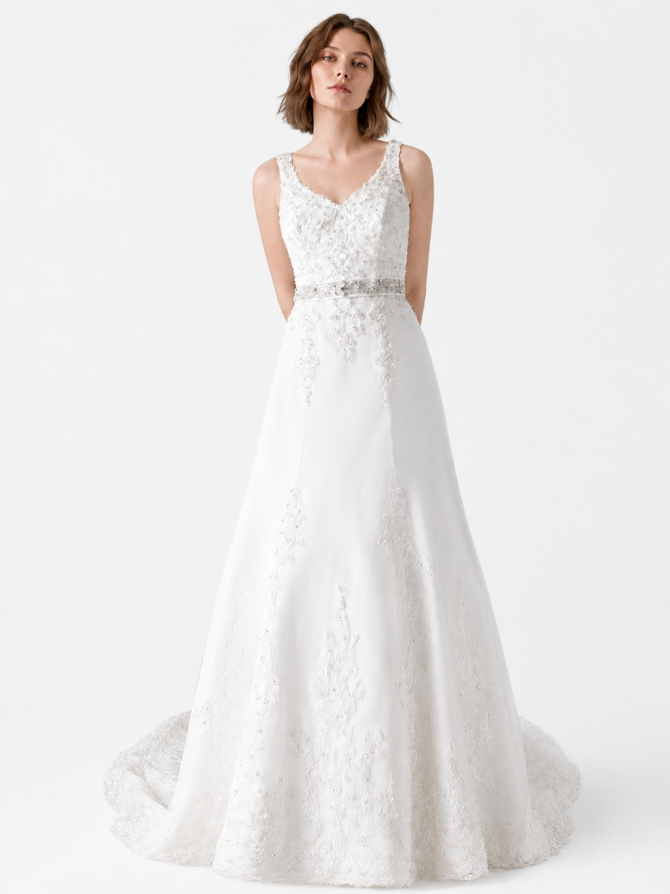 einzigartige Hochzeitskleid