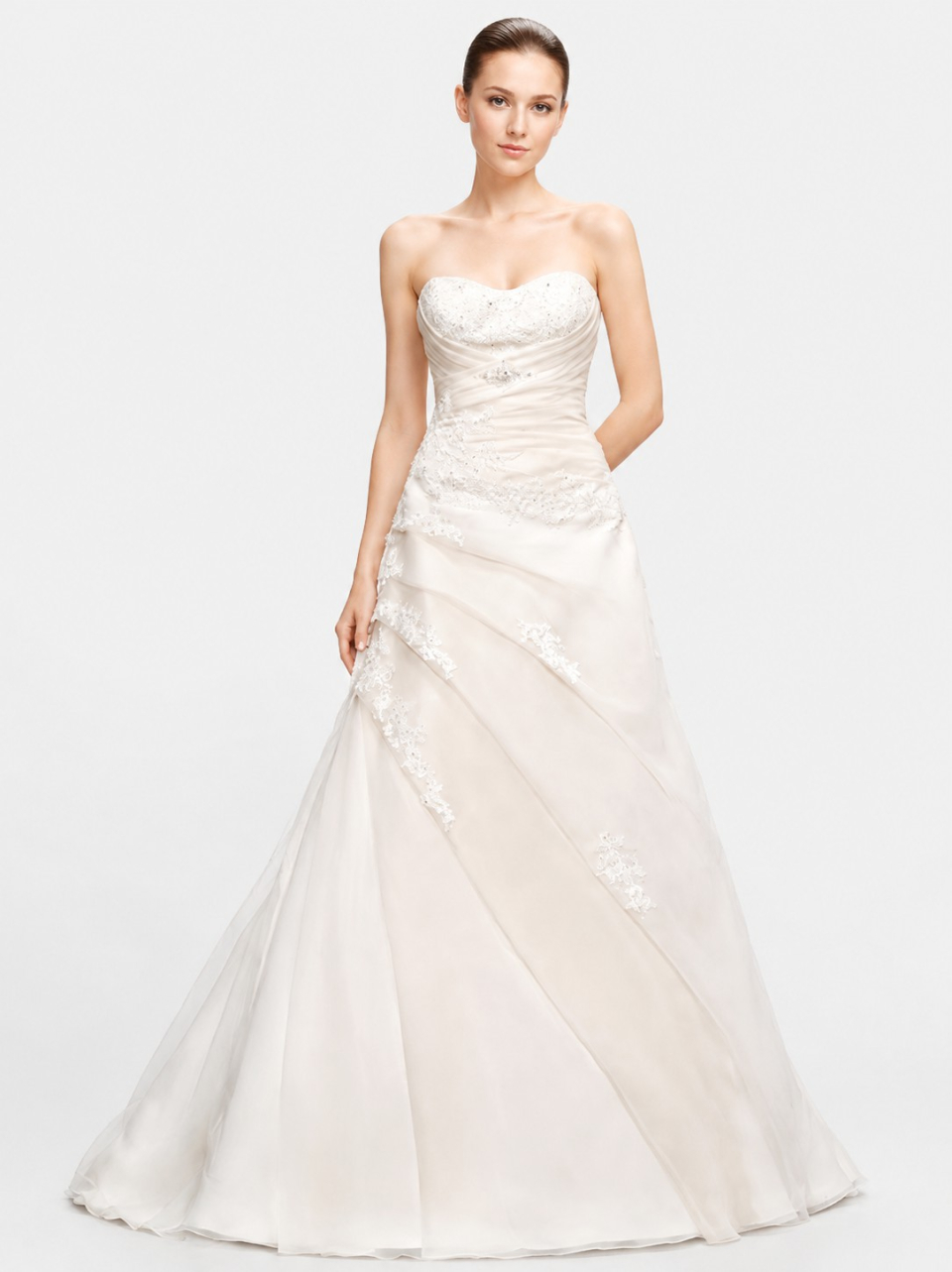 einzigartige Hochzeitskleid