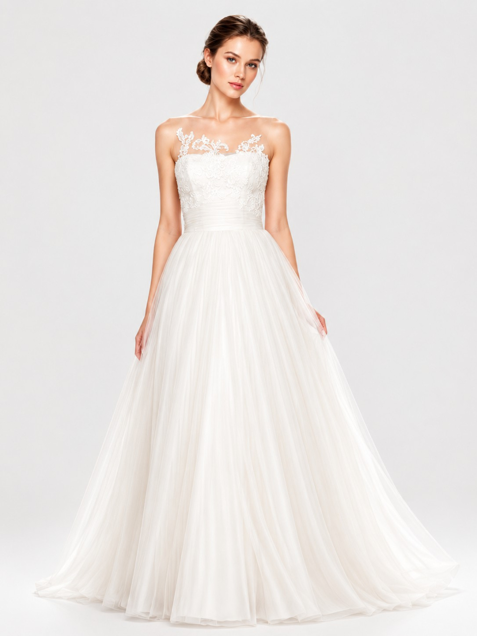 einzigartige Hochzeitskleid