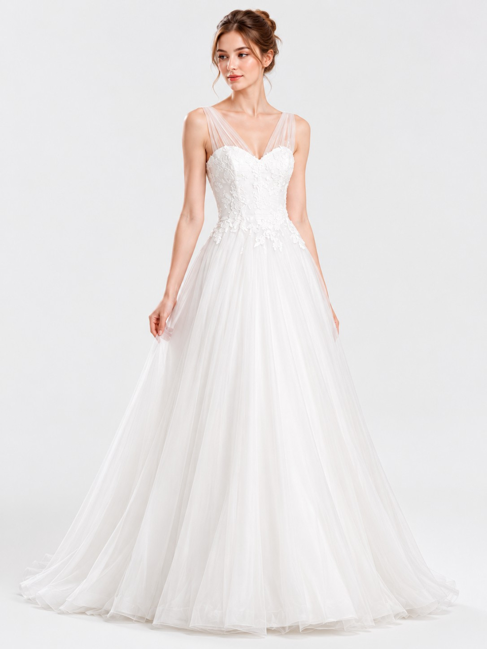 einzigartige Hochzeitskleid