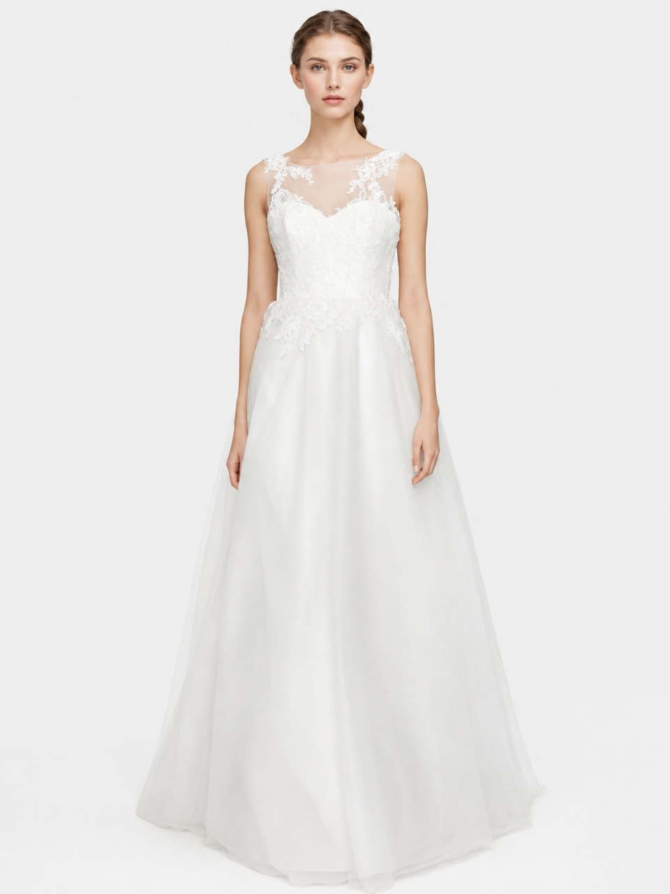 einzigartige Hochzeitskleid