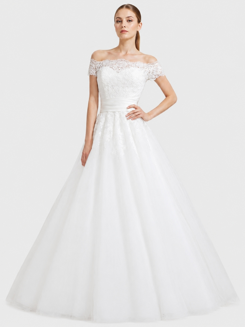 einzigartige Hochzeitskleid