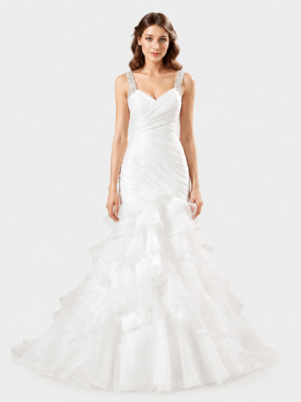 einzigartige Hochzeitskleid
