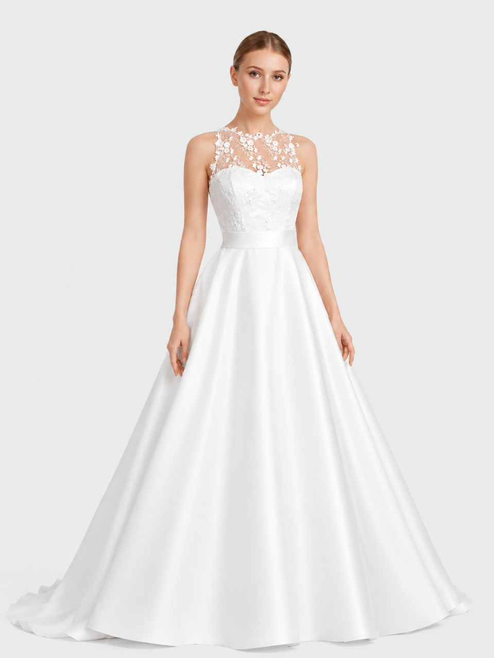 einzigartige Hochzeitskleid