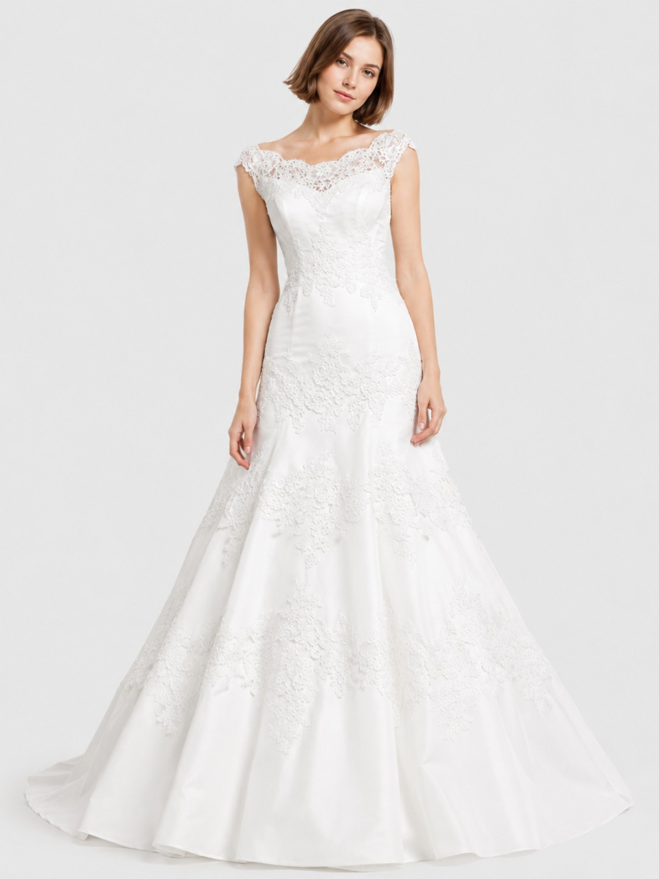 einzigartige Hochzeitskleid