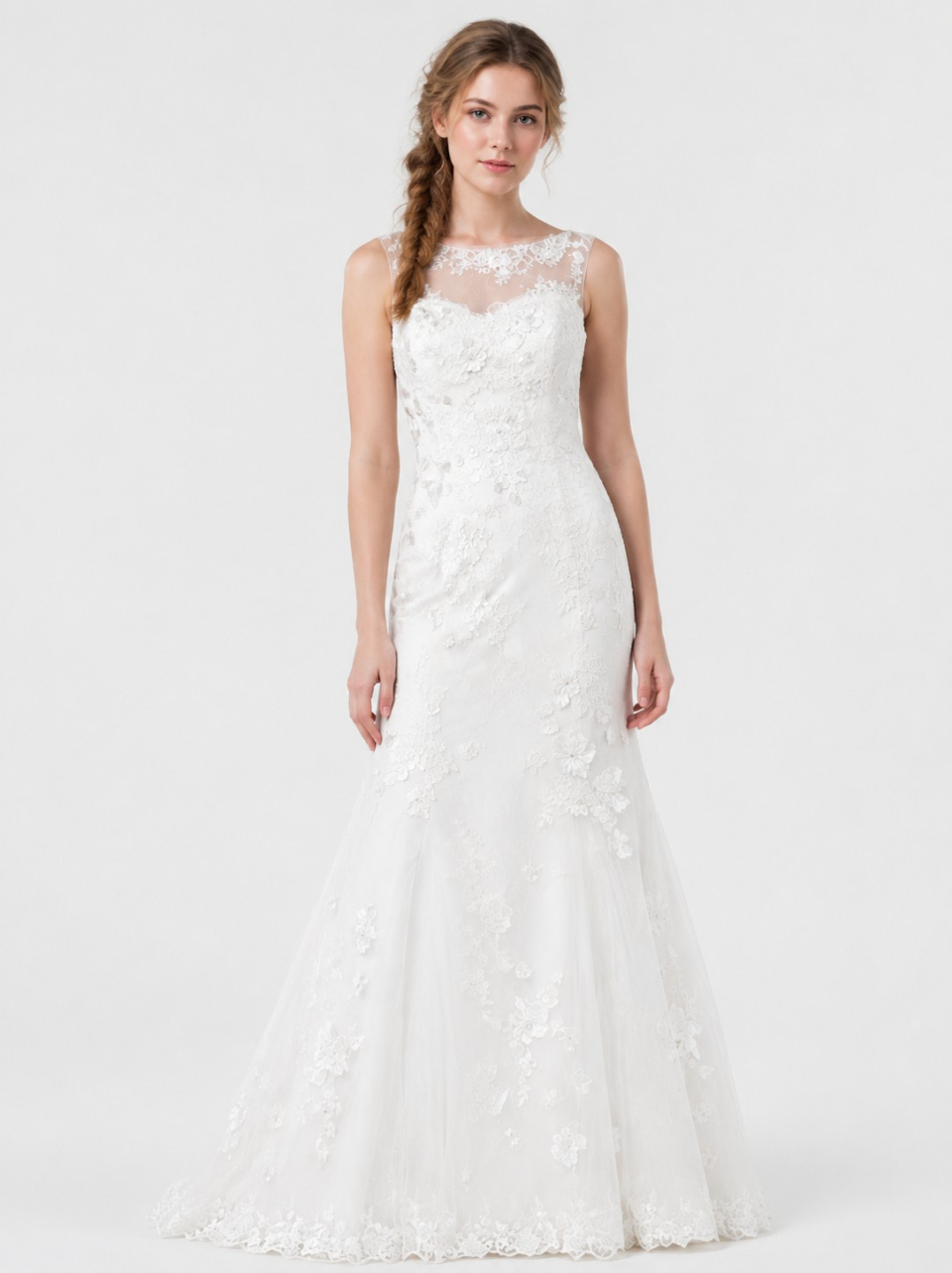 einzigartige Hochzeitskleid