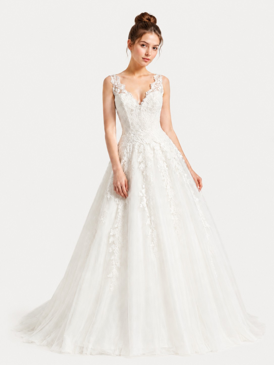 einzigartige Hochzeitskleid