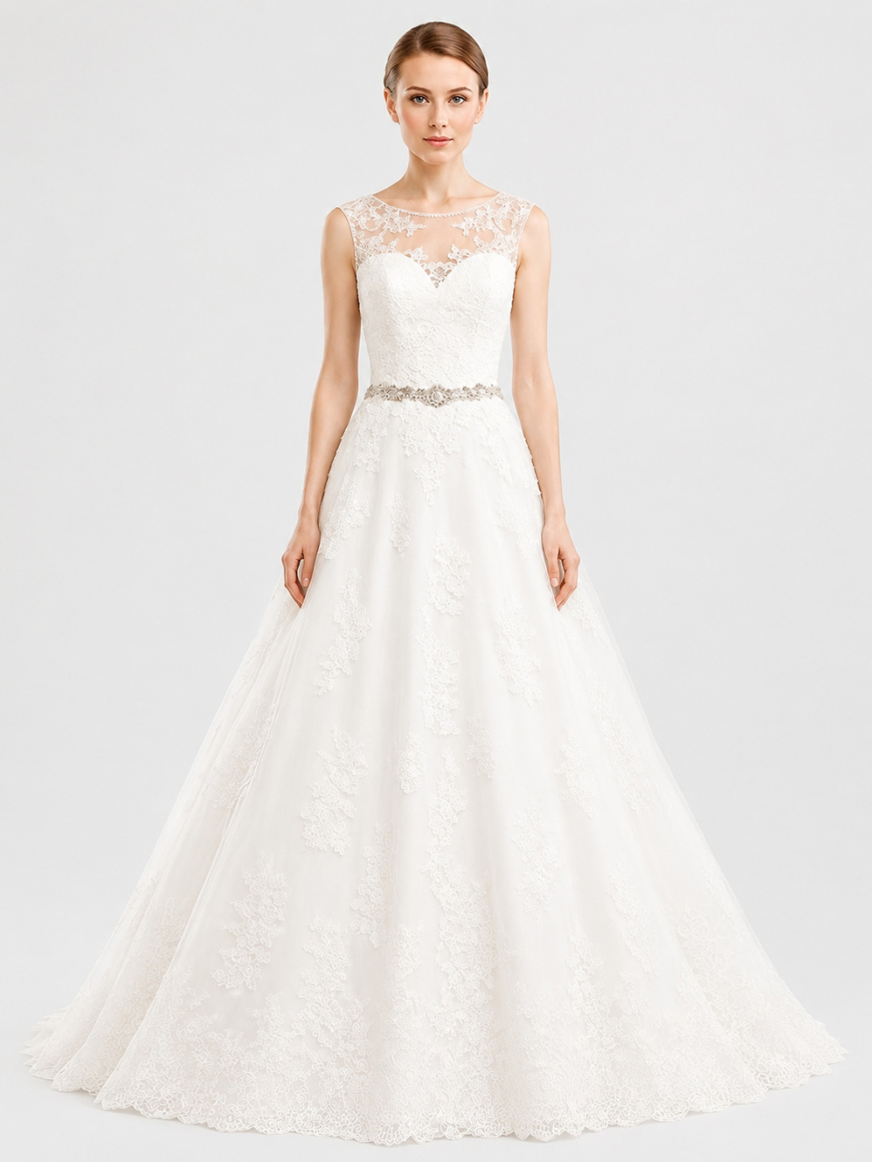 einzigartige Hochzeitskleid