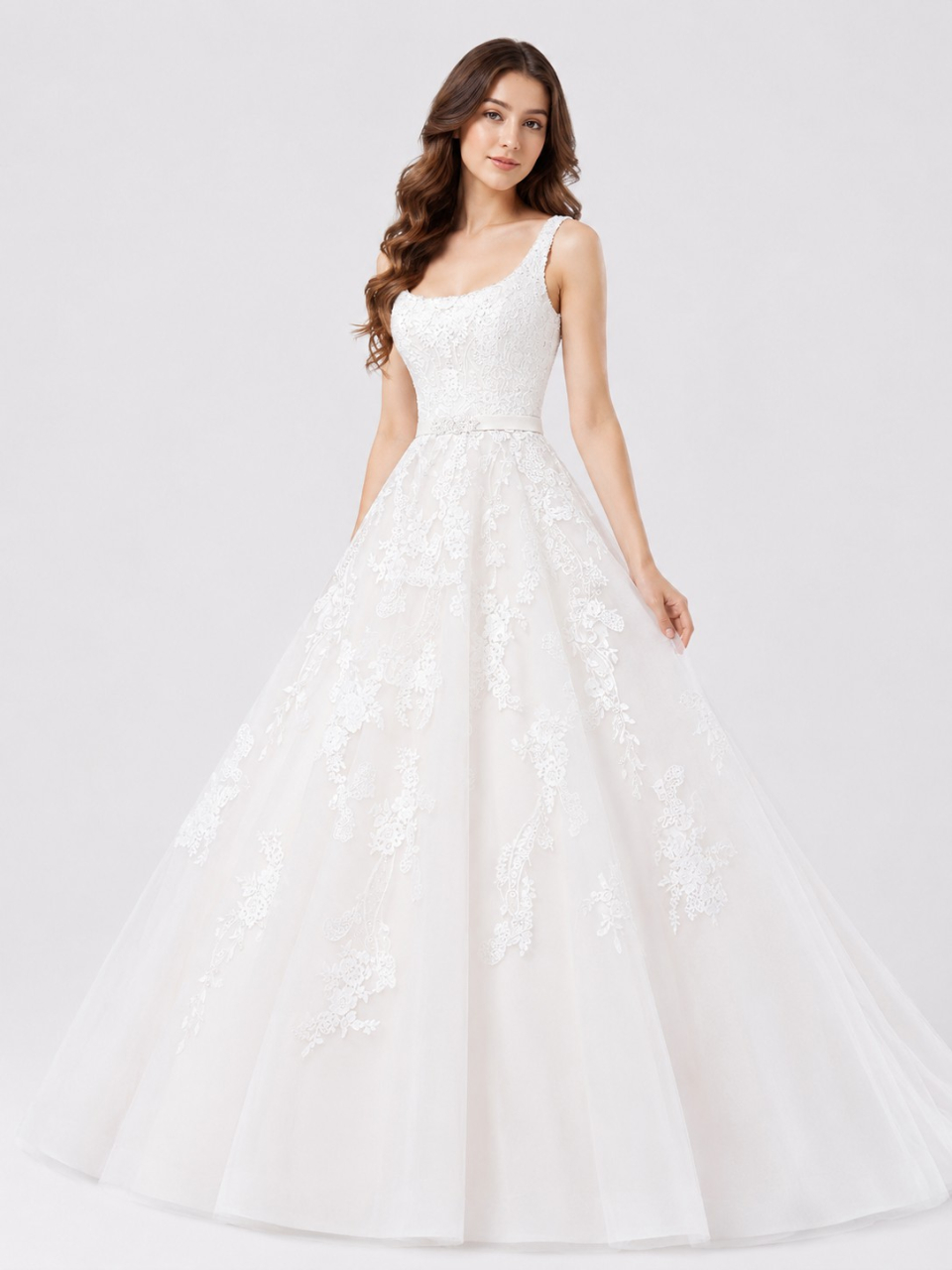 einzigartige Hochzeitskleid