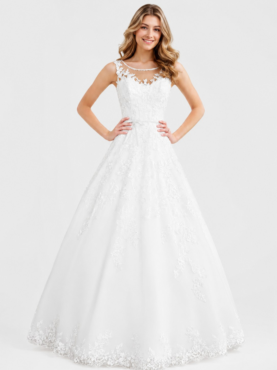 einzigartige Hochzeitskleid