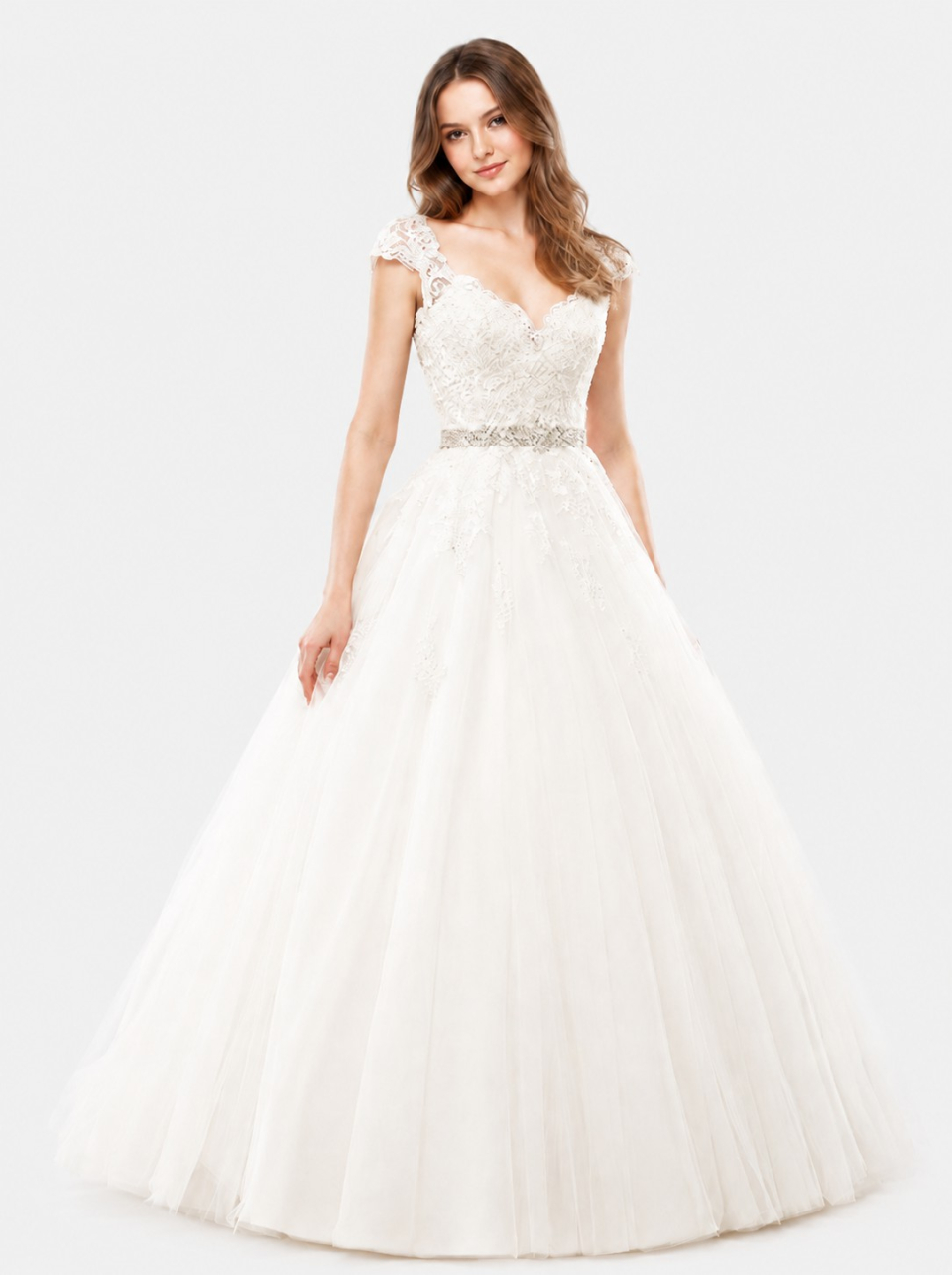 einzigartige Hochzeitskleid