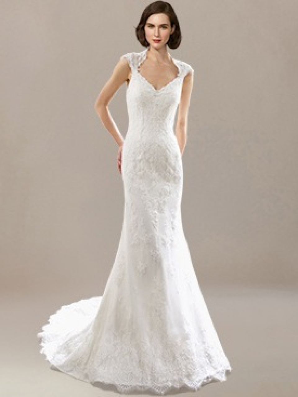 vintage lace wedding dress