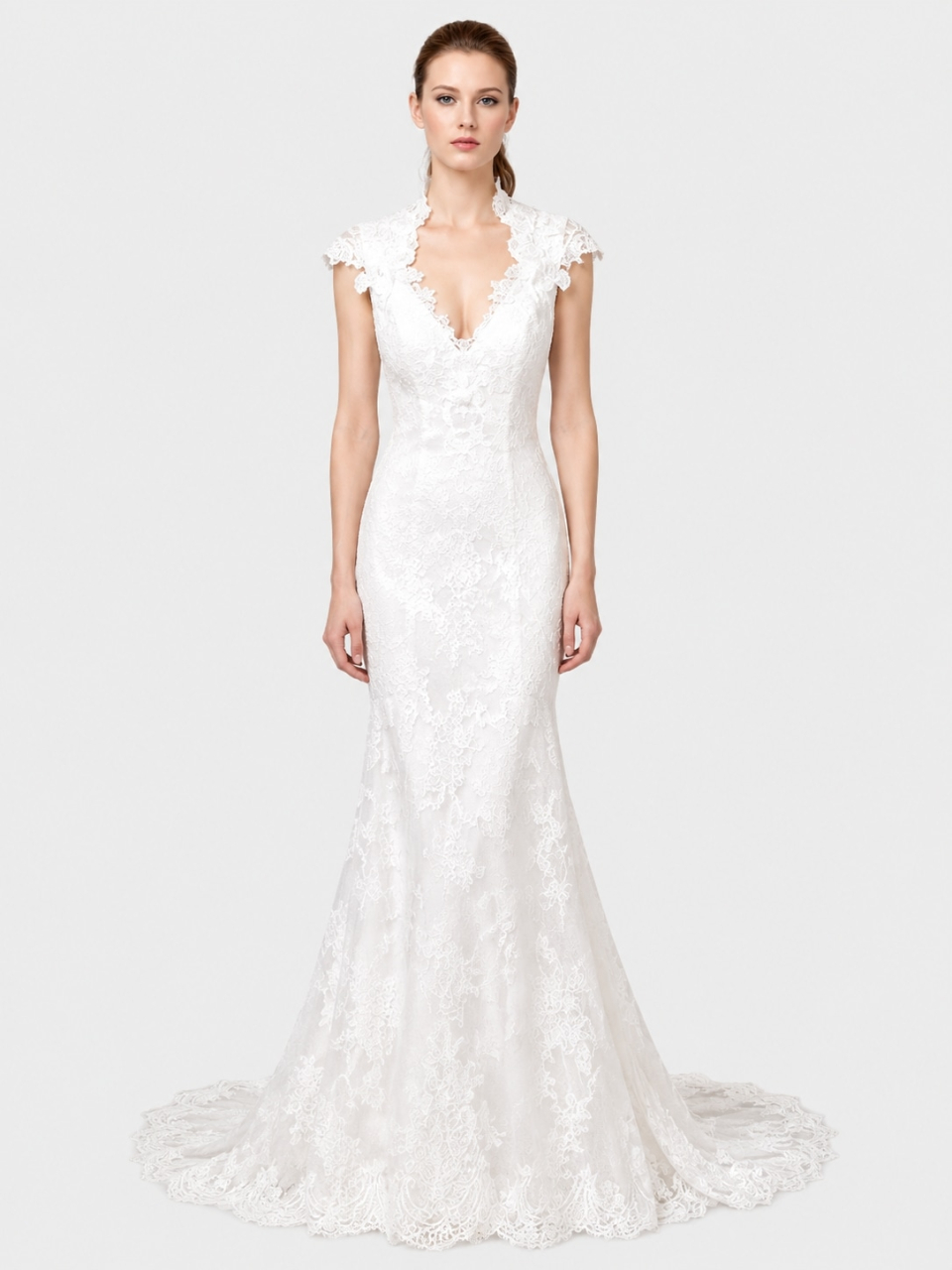 vintage lace wedding dress