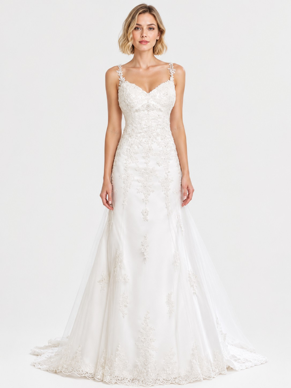 vintage Hochzeitskleid