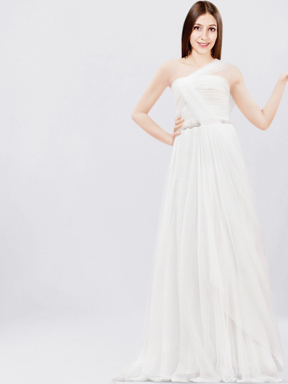 Hochzeitskleid am Strand