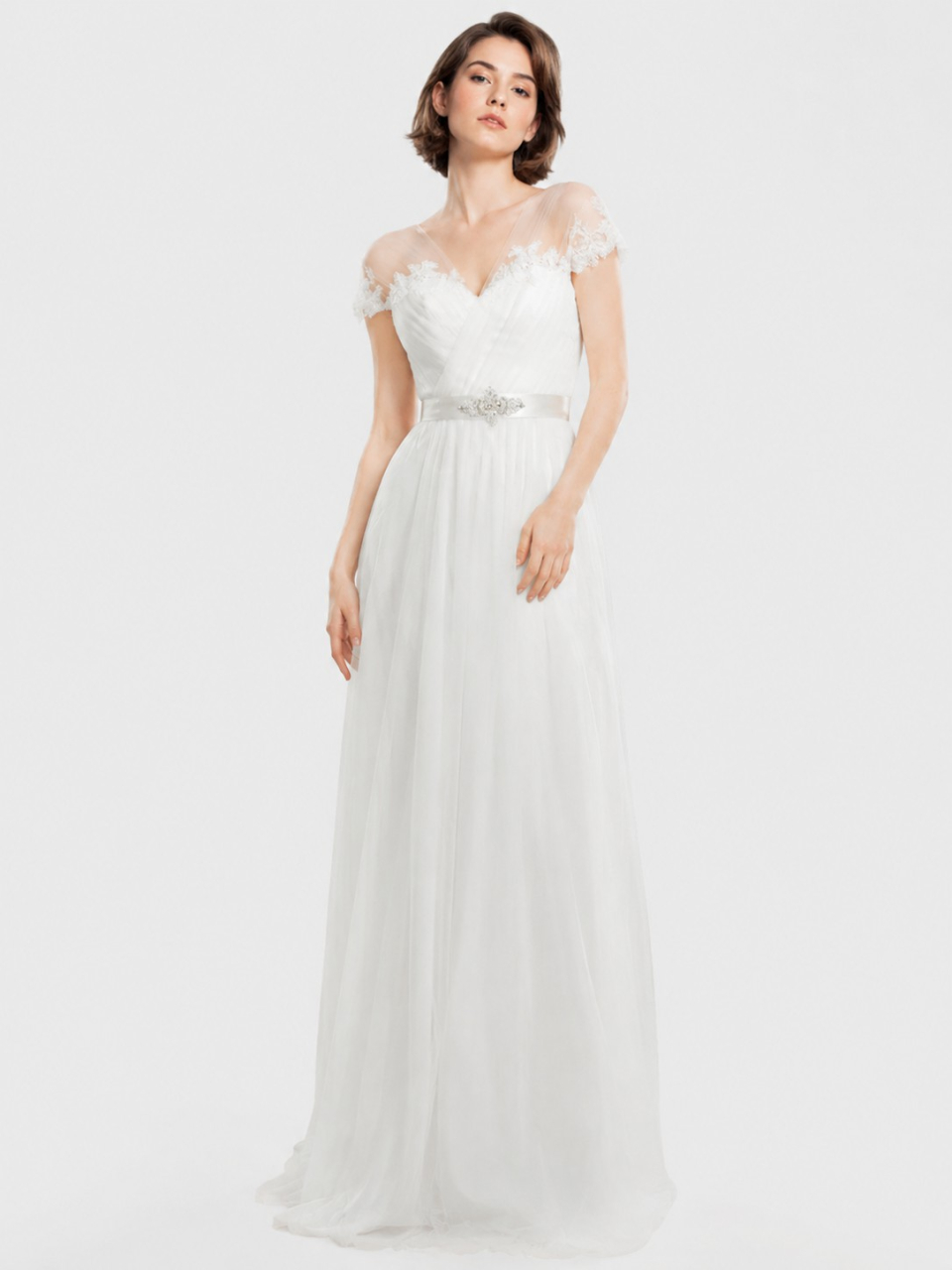 robe de mariée avec manches