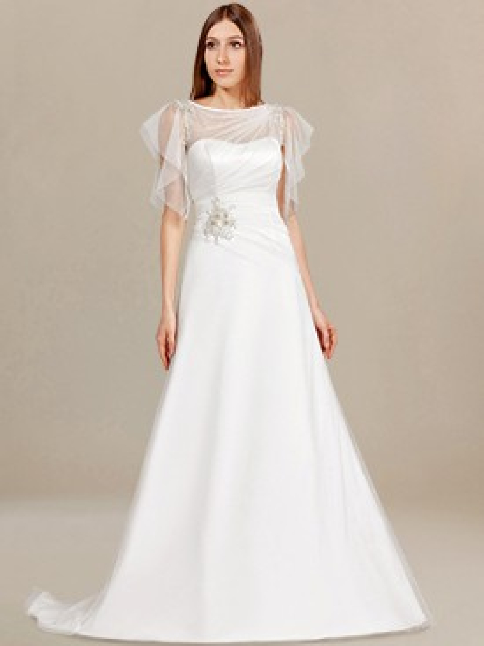 wedding dress with sleeves