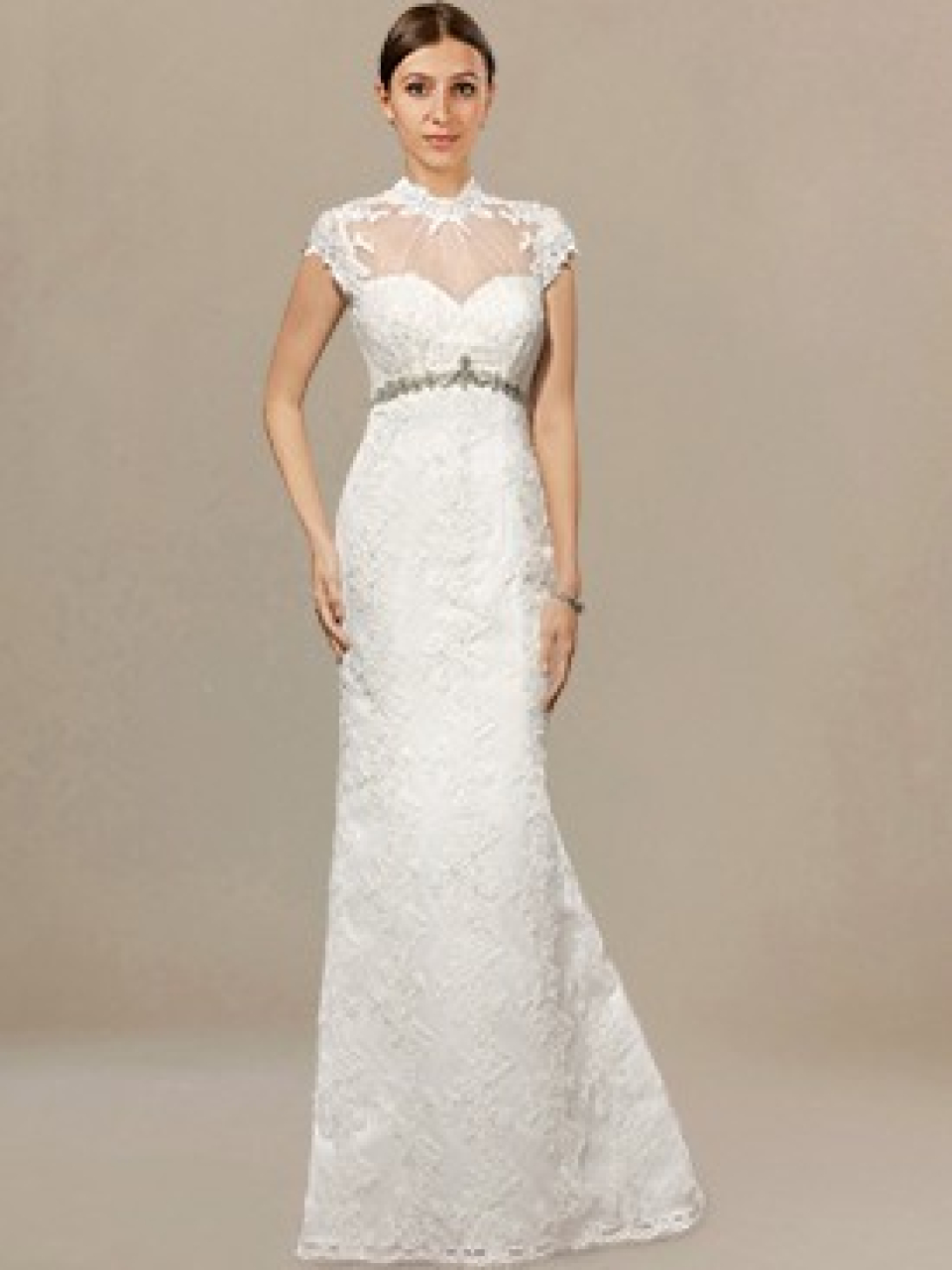 wedding dress with sleeves